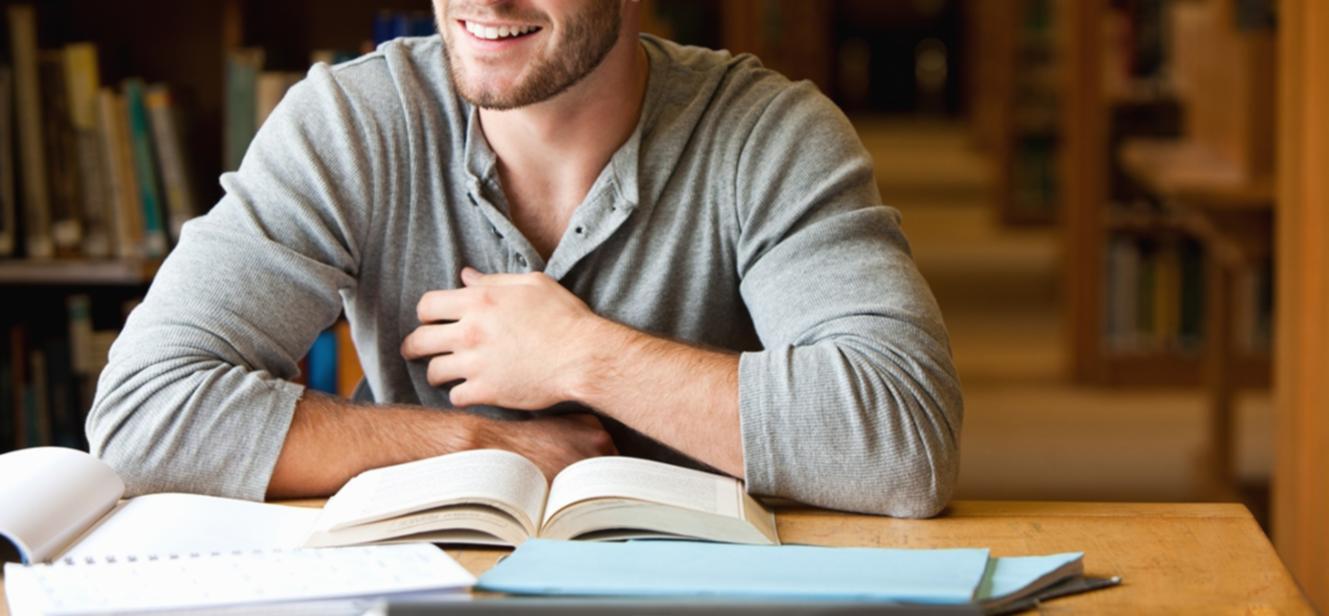 Business professional analyzing financial forecasts and data trends